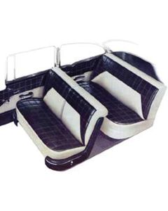 Chevy Preassembled Door & Quarter Interior Panels, 2-Door Sedan, 210 Delray, 1955