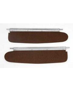 1955-1957 Chevy  Convertible Sunvisors Uncovered