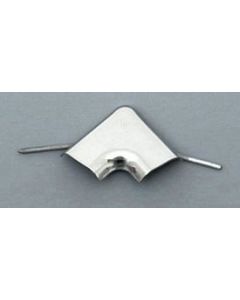 Chevy Door Panel Trim Elbow Clip, Stainless Steel, Bel Air,1955