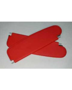 Chevy Sunvisors, Covered, Vinyl, Bel Air Convertible, 1955-1957