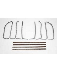 Chevy Door Edge Bands, 210 & Bel Air 4-Door Hardtop, 1956