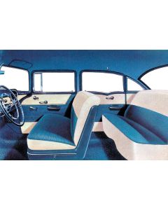 Chevy Preassembled Door & Quarter Interior Panel Kit, 210 4-Door Sedan, 1956