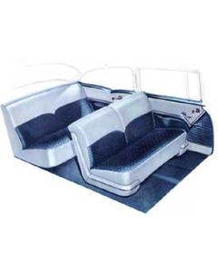Chevy Seat Cover Set, 2-Door Sedan, Bel Air, 1955