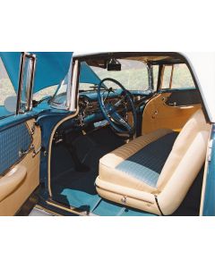 Chevy Seat Cover Set, Nomad Wagon, 1955