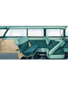 Chevy Seat Cover Set, 150 2-Door Wagon, 1955