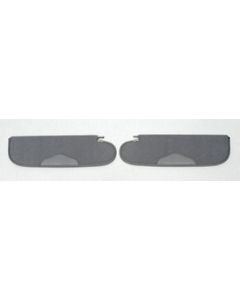 Chevy Sunvisors, Covered, 2-Door Sedan, Bel Air, 1955