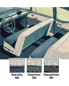 Chevy Seat Cover Set, 2-Door Sedan, 210, 1956