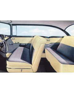 Chevy Seat Cover Set, 2-Door Hardtop, 210, 1956