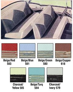 Chevy Seat Cover Set, 4-Door Hardtop, Bel Air, 1956