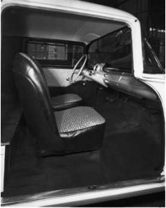 Chevy Bucket Seat Cover Set, 150 Utility Sedan, 1957