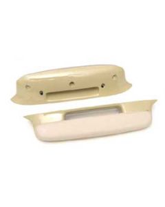 Door Armrests,Bel Air,Beige,1957