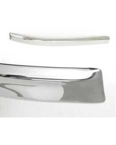Chevy Interior Side Panel Trim, Stainless Steel, Right Lower Rear, 2-Door Hardtop, Bel Air, 1957