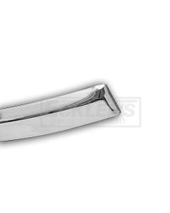 Chevy Interior Side Panel Trim, Stainless Steel, Left LowerRear, Convertible, 1957