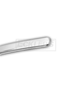 Chevy Interior Side Panel Trim, Stainless Steel, Left Or Right Rear, Convertible, 1955-1956