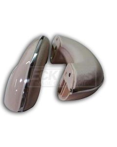 Chevy Door Armrests, 150 & 210, Beige, 1955-1956