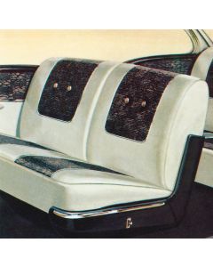 Chevy Seat Cover, Front, 2-Door Hardtop, Bel Air, 1957