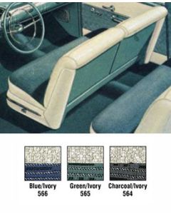 Chevy Seat Cover, Front, 2-Door Sedan, 210, 1956