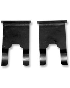 El Camino Door Lock Cylinder Retainers 1959-1960