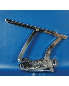 El Camino Billet Aluminum Hood Hinges, Polished Finish, 1969-1972