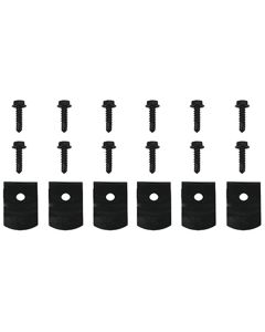 El Camino Rocker Panel Molding Clip Set, 1964-1967