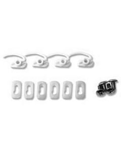 El Camino Tailgate Molding Clips, Upper & Lower, 1968-1969