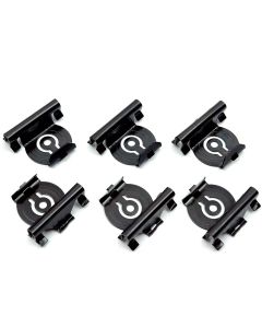 El Camino Long Bed Molding Clips Set, Per Side, 1968-1972