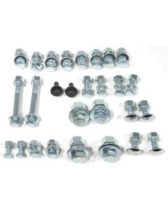 El Camino Bumper Bolt Kits Front, Complete Mounting Kit, 100 Pieces, 1960