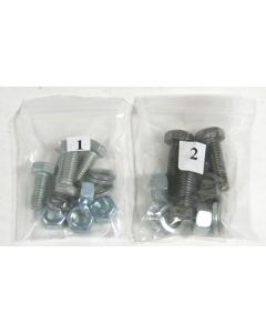 El Camino Bumper Bolt Kits Mounting Kit Front 22 Pieces, 1966