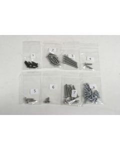 El Camino Exterior Screw Kits With Wheel Well, 66 Screws, 1973-1977