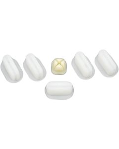 Grill Retainers 78-81 Set = 5-oval  1-square
