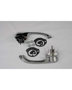 El Camino Exterior Door Handles, Front, Show Quality, 1966-1967
