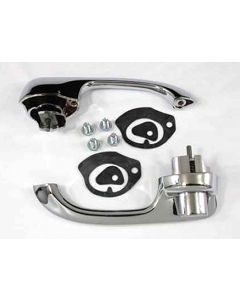 El Camino Exterior Door Handles, Front, Show Quality, 1964-1965