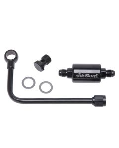Edelbrock 81343 Fuel Line Kit; For Performer And Thunder Series Carburetors Single Feed; With Fi
