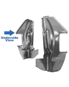 El Camino Rear Quarter Panel Corner, Tail Lamp & Tailgate Jam, Left, 1968-1972