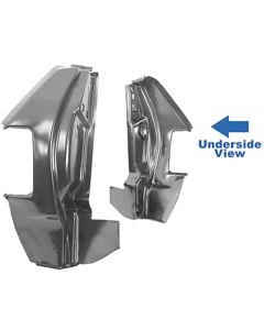 
El Camino Rear Quarter Panel Corner, Tail Lamp & Tailgate Jam, Right, 1968-1972