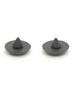 Chevy Door Pillar Post Access Plugs, 4-Door Sedan & Wagon, 1955-1957