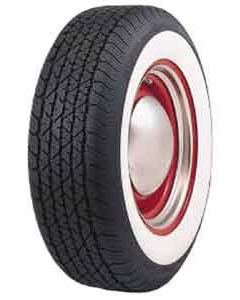 Chevy Tire, P205/75R15, B.F. Goodrich Silvertown Radial, With 2-3/8" Whitewall, 1955-1956