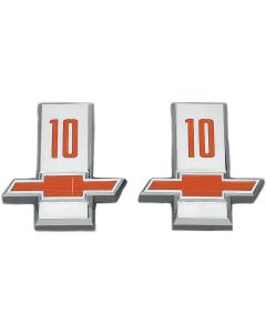 1963 Chevy Truck Front Fender Emblems Bowtie 10