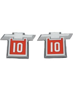1964 Chevy Truck Front Fender Emblems Bowtie 10