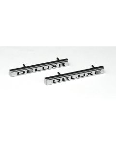 1971-72 Chevy Truck Front Fender Emblems Deluxe Front