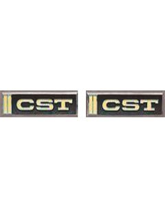 1968 CST Door Emblems, Also Fits 67-72 Blazer