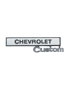 1969-72 Chevy Truck Glove Box Door Emblem Chevrolet Custom