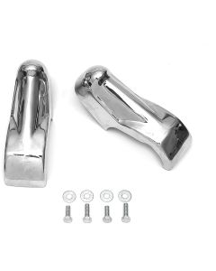 Chevy Truck Front Bumper Guards, Chrome, 1960-1962