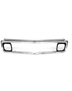 Chevy Truck Outer Grille, Without Chevrolet Lettering, Aluminum, 1971-1972