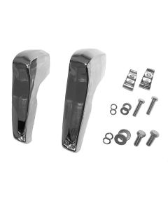 Chevy Truck Front Bumper Accessory Guards, Chrome, 1967-1972