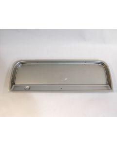 1965-1966 Chevy Truck Instrument Cluster, Brushed Aluminum, Without Gauges, 1964-1966
