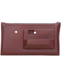 Chevy Truck Door Panels, Front, Sierra Type, Without Power Windows, With Power Locks, 1981-1991