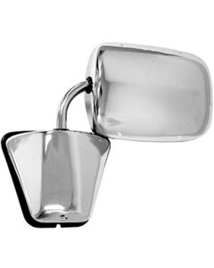 Chevy Truck Exterior Mirror, Chrome, 1973-1987