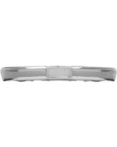 Chevy Truck Front Bumper, Without Impact Strip Holes, 1983-1987