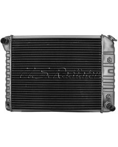 El Camino Radiator, 250/454ci, 3-Row, Heavy-Duty, For Cars With Manual Transmission & Without Air Conditioning, U.S. Radiator, 1972-1977